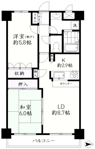 大田区西蒲田６丁目のマンション