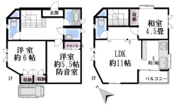 新宿区富久町の貸家