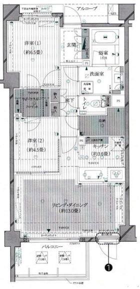 大田区中馬込３丁目のマンション
