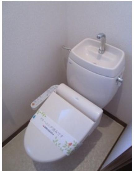 杉並区久我山3丁目のテラスハウス(トイレ)