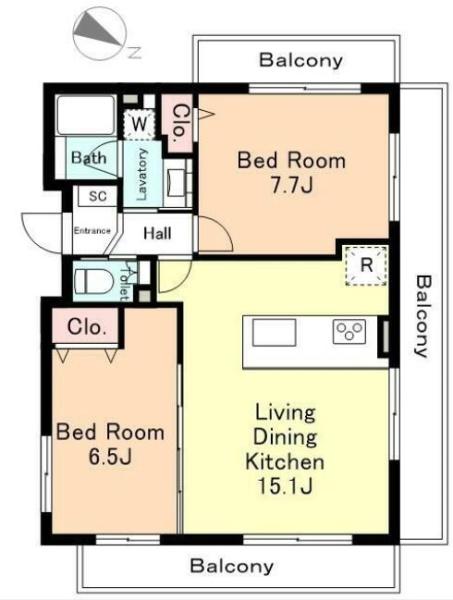 世田谷区上馬５丁目のマンション