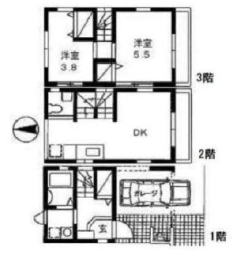 品川区南品川４丁目のテラスハウス