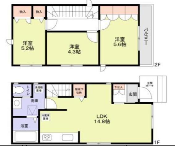 杉並区高井戸西３丁目の貸家