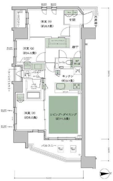 品川区南大井２丁目のマンション