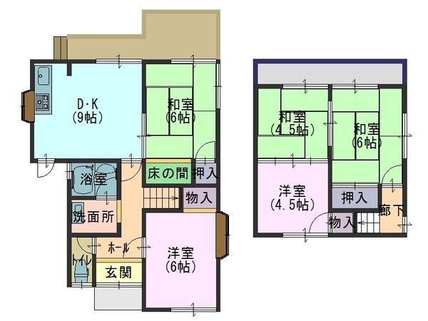 香芝市戸建借家