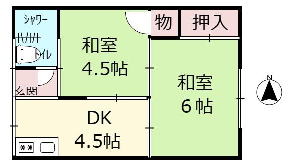 奈良市二条町借家