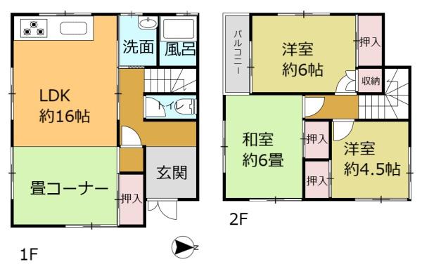 大和高田市今里町　貸家