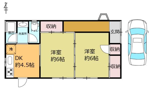 桜井市大字忍阪　借家
