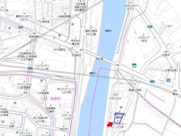 山口市名田島の貸家（事業用）