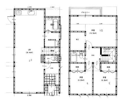 岩国市車町３丁目の貸家