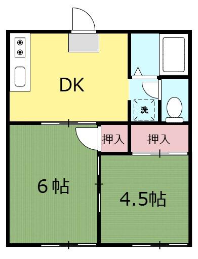岩国市楠町３丁目のアパート