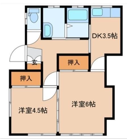 岩国市中津町３丁目の貸家