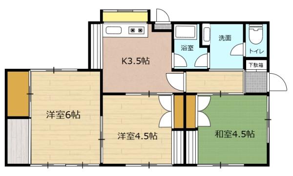 錦見１丁目貸家