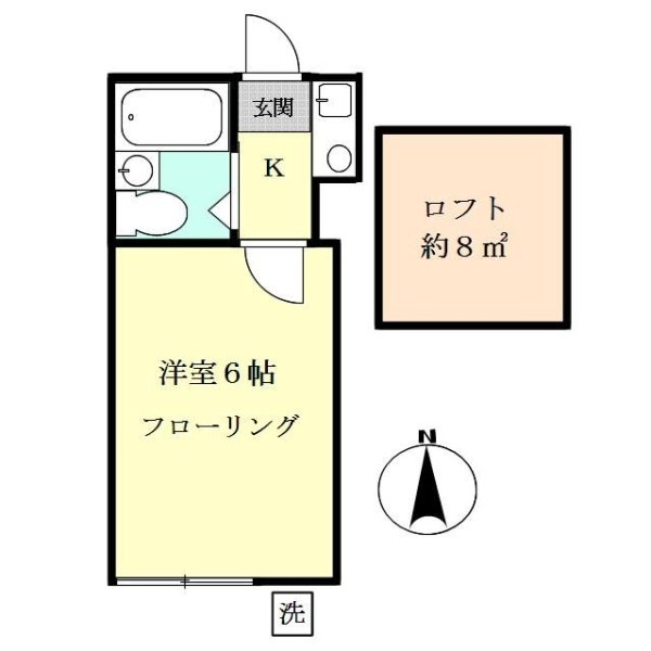 ハイツひらまつ八幡山Ｂ棟