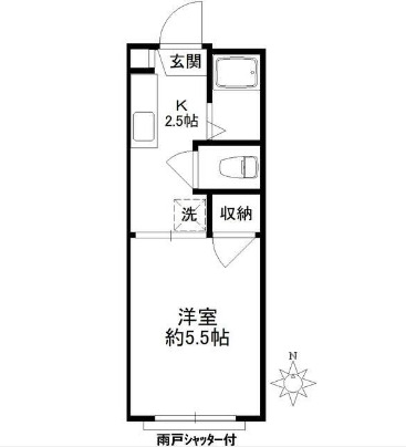 クレール三宿Ａ棟