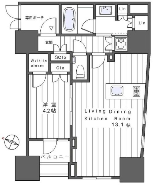渋谷区渋谷１丁目のマンション