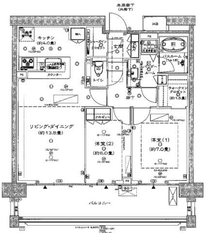 グランドヒルズ三軒茶屋ヒルトップガーデンＣ棟