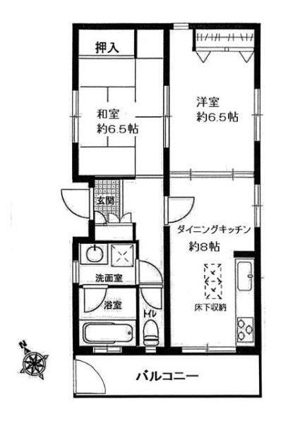 世田谷区下馬１丁目のアパート