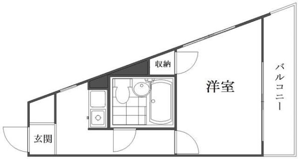 ロンスター三軒茶屋(間取り)