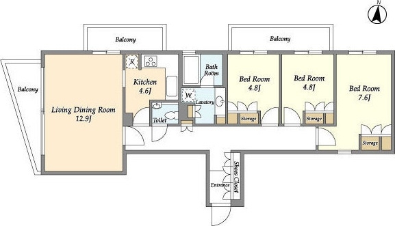 KWレジデンス桜新町(間取り)
