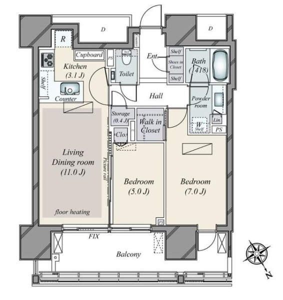 グランドヒルズ恵比寿