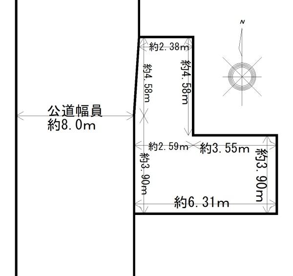 新着　生野東3丁目貸土地