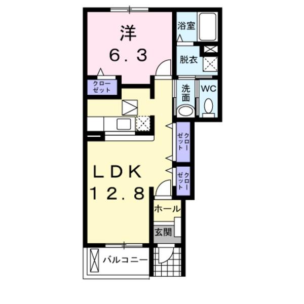 南アルプス市浅原のアパート