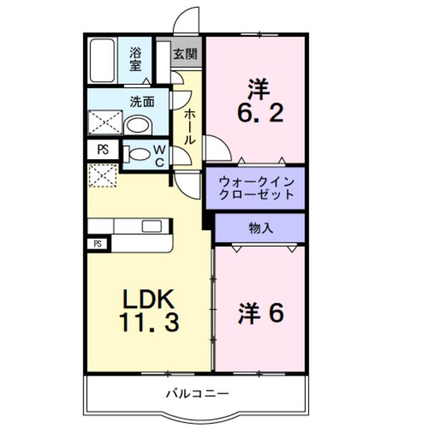 甲斐市大下条のマンション