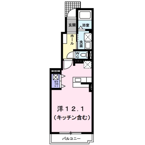 甲府市横根町のアパート