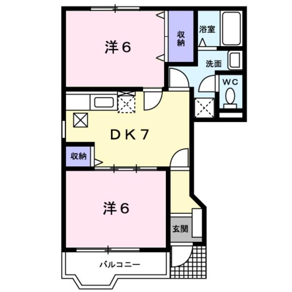 南巨摩郡富士川町最勝寺のアパート