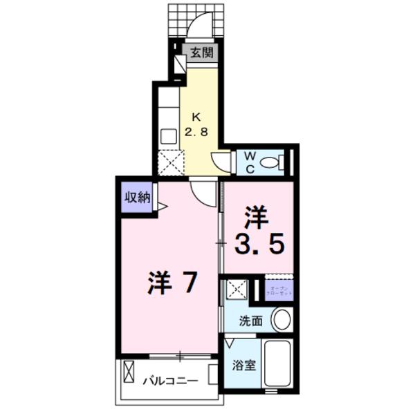 甲府市住吉４丁目のアパート