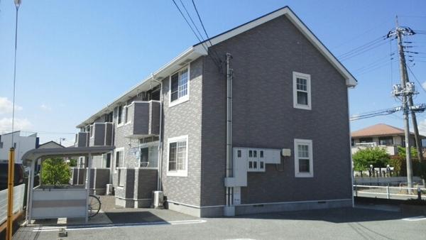 中巨摩郡昭和町清水新居のアパート