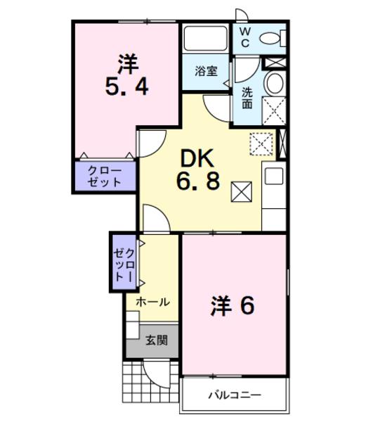 南アルプス市西野のアパート