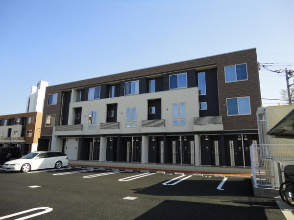 中巨摩郡昭和町清水新居のアパート