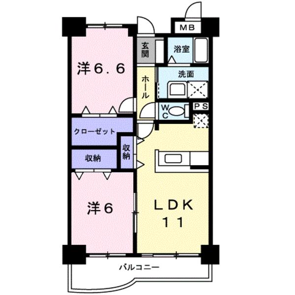 甲府市堀之内町のマンション