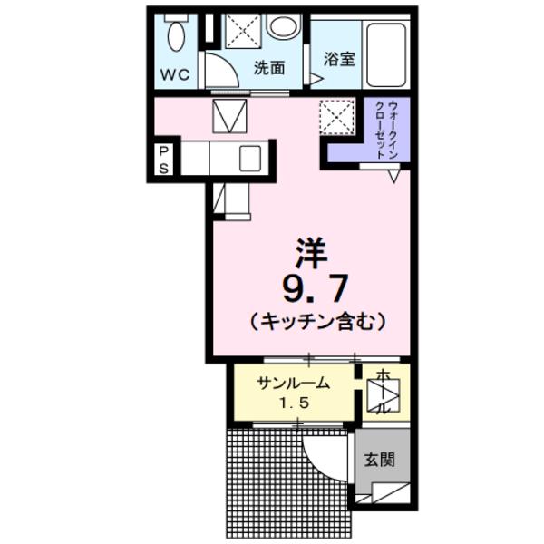 甲府市飯田３丁目のアパート