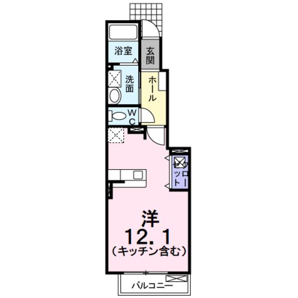 笛吹市一宮町田中のアパート