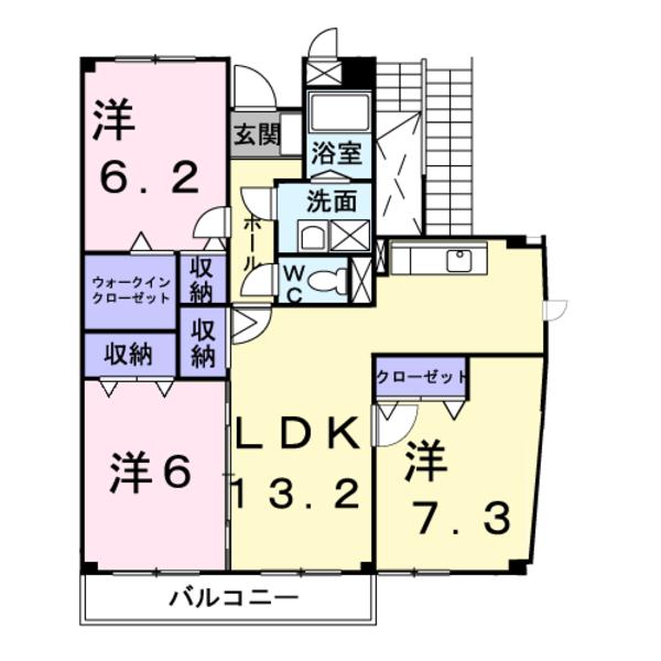 甲斐市富竹新田のマンション