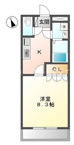 甲府市大里町のアパート