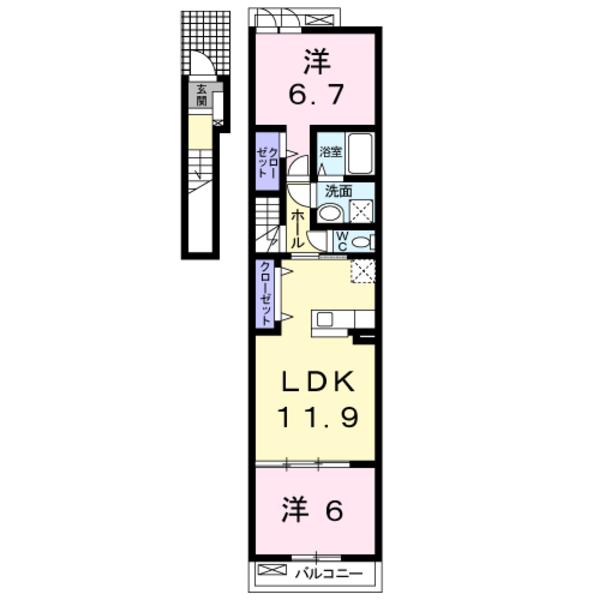 甲府市和戸町のアパート