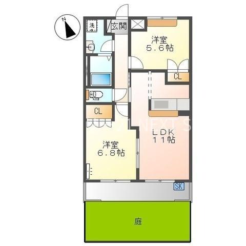南巨摩郡富士川町小林のアパート