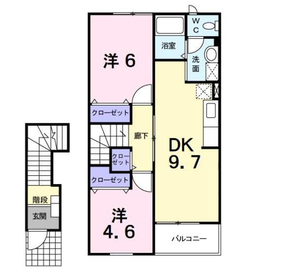 西八代郡市川三郷町市川大門のアパート