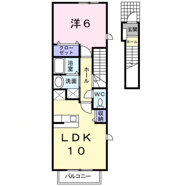 甲府市上町のアパート