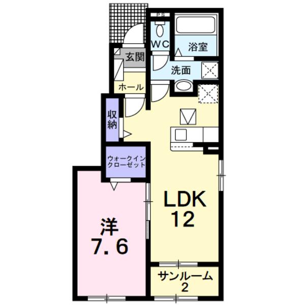 南アルプス市小笠原のアパート