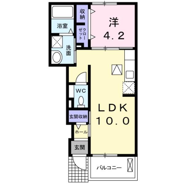 甲府市上町のアパート