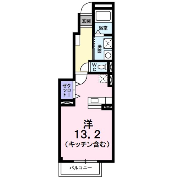 南アルプス市浅原のアパート