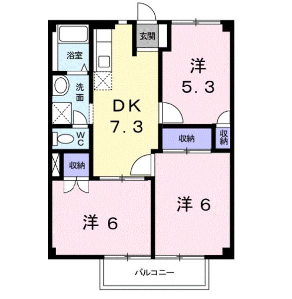 甲斐市玉川のアパート