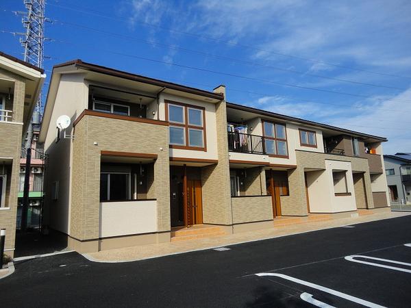 中巨摩郡昭和町清水新居のアパート