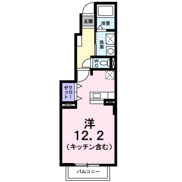 笛吹市春日居町鎮目のアパート