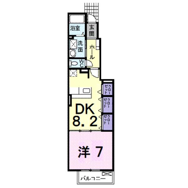 韮崎市大草町若尾のアパート